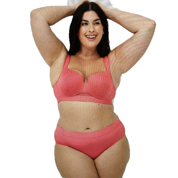 NWT Lane Bryant Fuchsia Pink Bliss Stretch Soft Hipster Panties Size 1X 18 20 - Picture 1 of 7